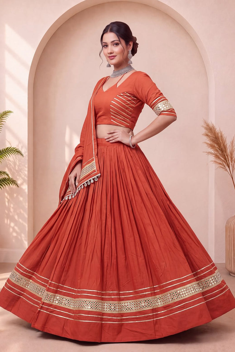 Kashvi Purple Festive Lehenga