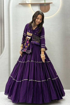 Rangrez Rani Garba Lehenga Set