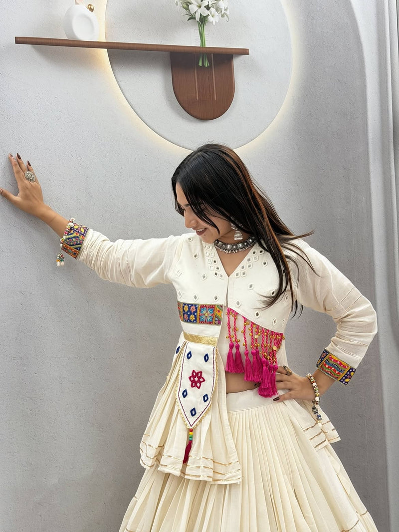 Rangrez Rani Garba Lehenga Set