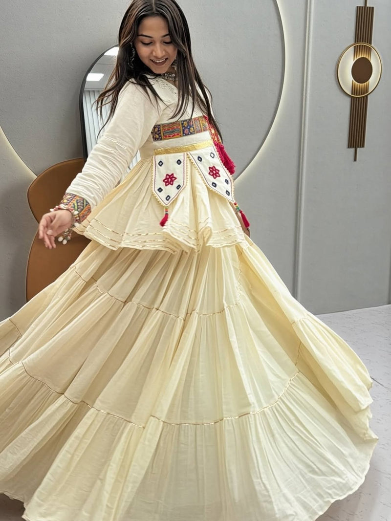 Rangrez Rani Garba Lehenga Set
