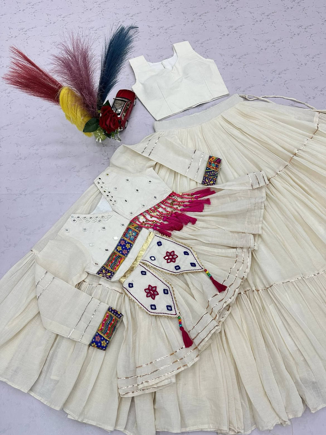 Rangrez Rani Garba Lehenga Set