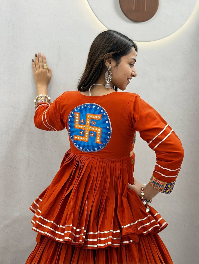 Rangrez Rani Garba Lehenga Set