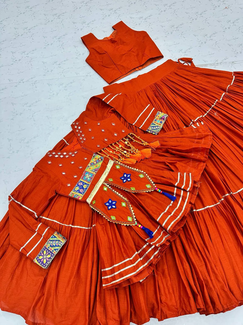 Rangrez Rani Garba Lehenga Set