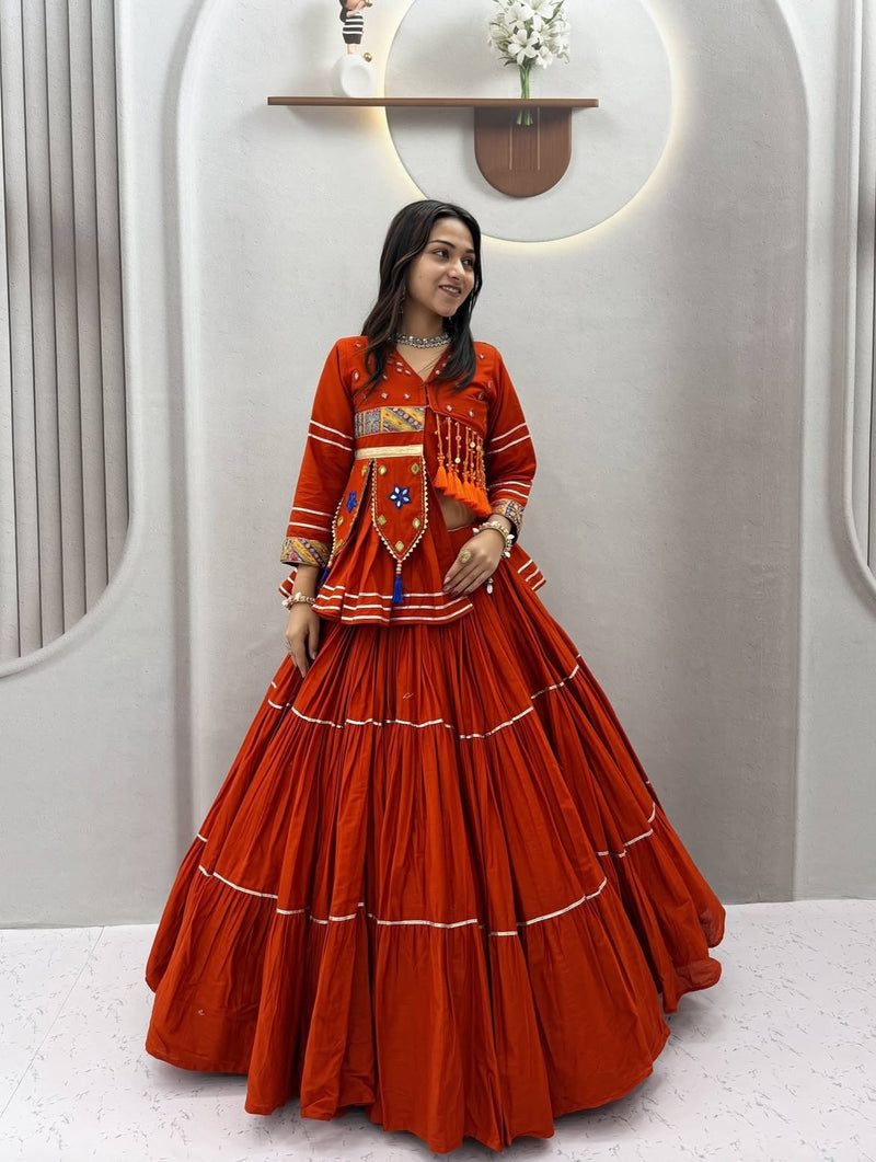 Rangrez Rani Garba Lehenga Set