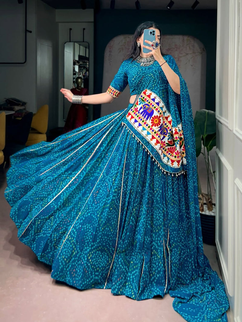 Bandhani Rang Royale Lehenga