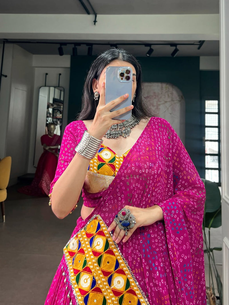 Bandhani Rang Royale Lehenga