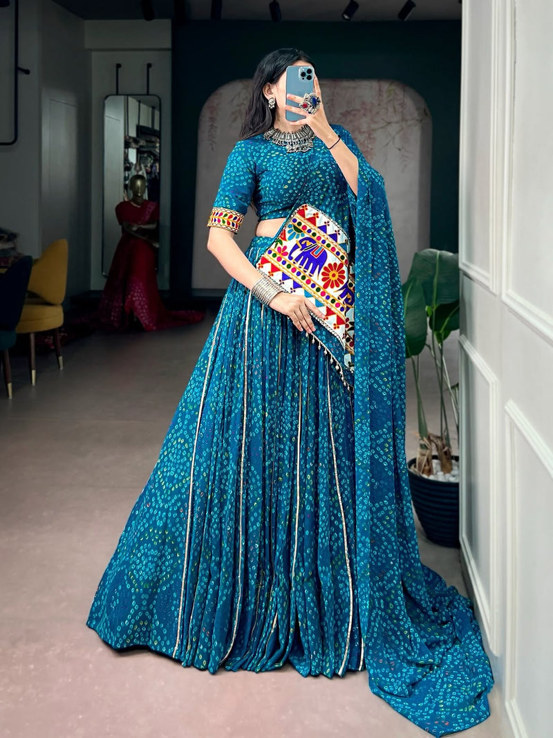 Bandhani Rang Royale Lehenga