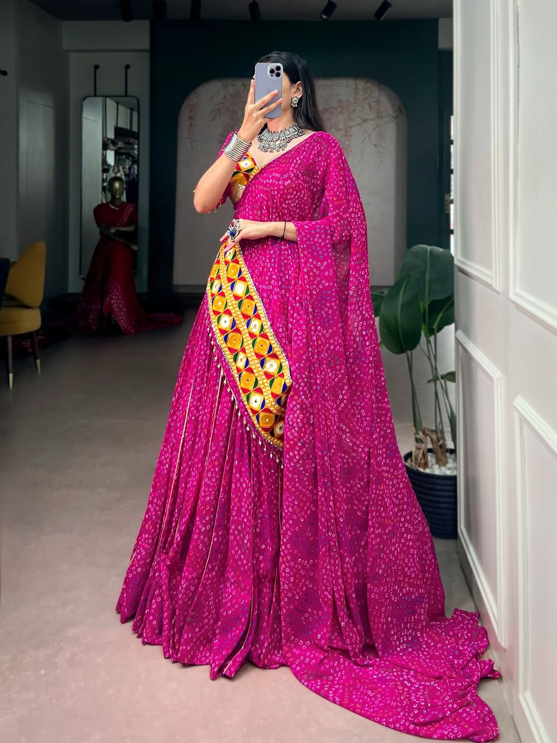 Bandhani Rang Royale Lehenga