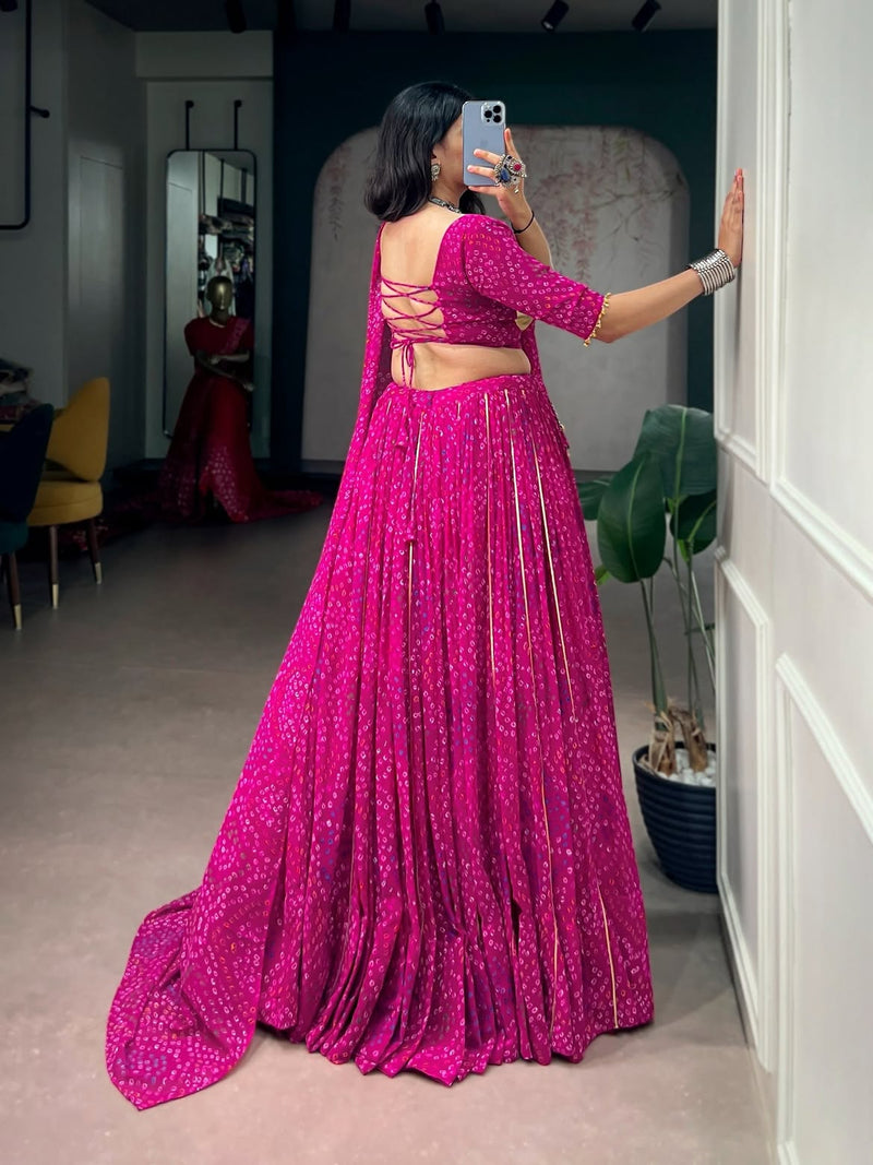 Bandhani Rang Royale Lehenga