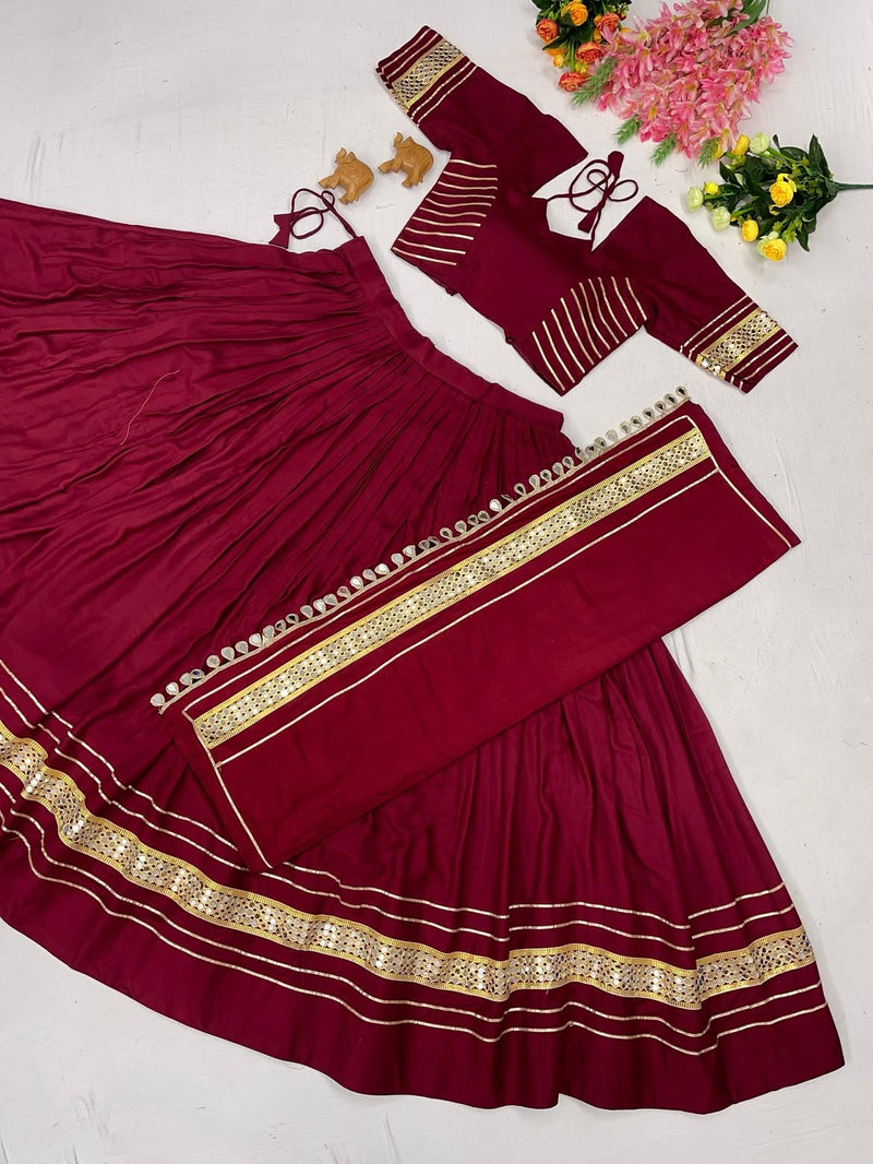 Kashvi Purple Festive Lehenga