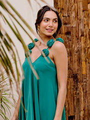Floral strap dress