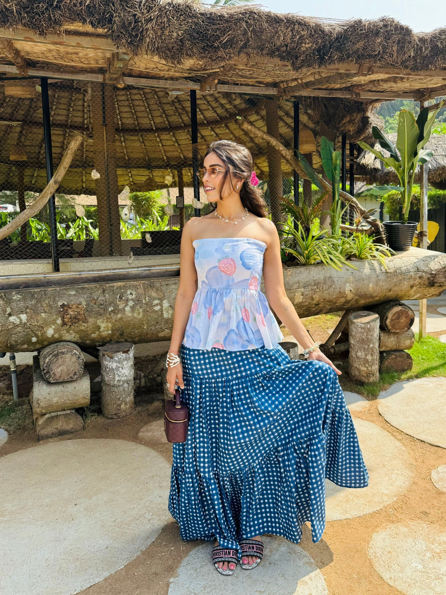 Relaxed fit two-piece set