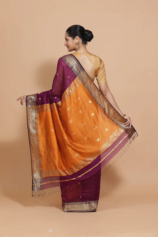 Maheshwari handloom saree