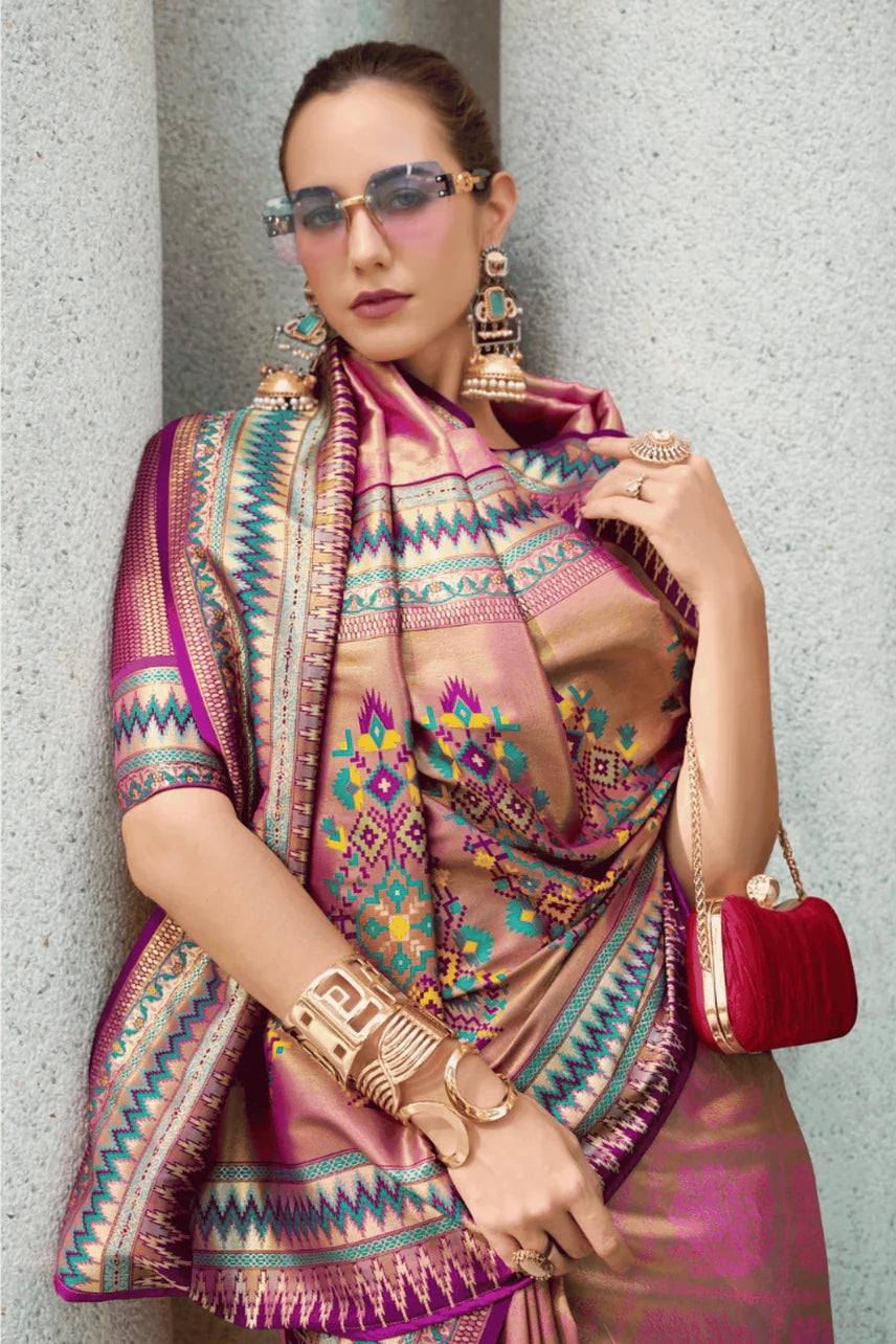 Adjustable fit saree