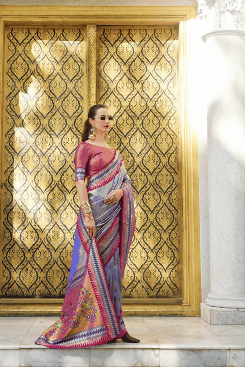 Ready-to-wear tissue saree