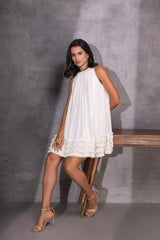 Lvory Whisper Elegant Shift Dress