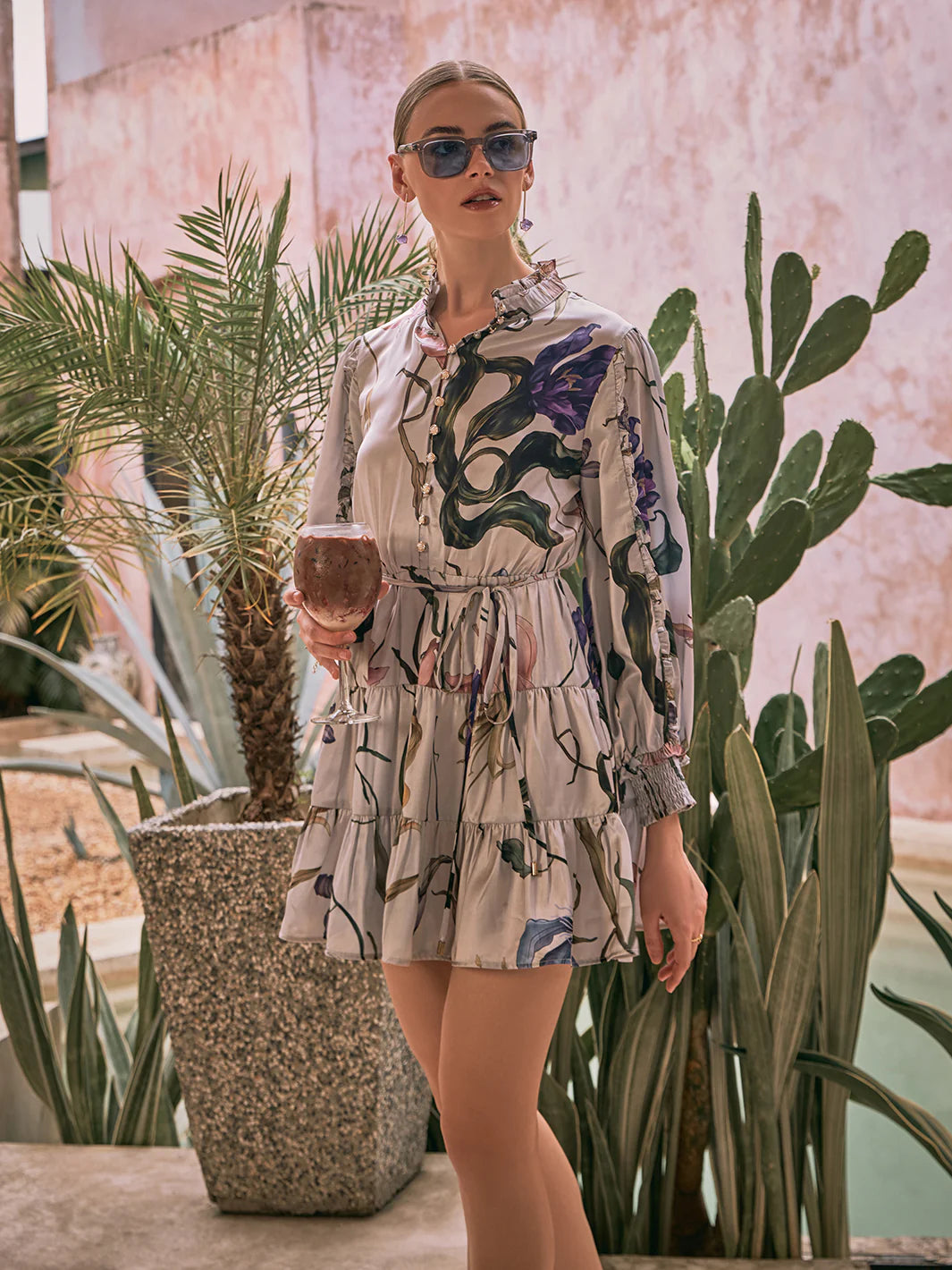 romantic short dress