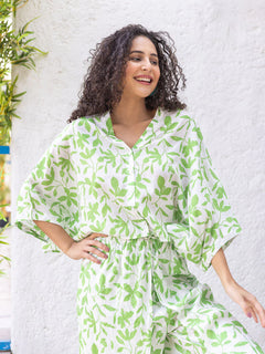 breathable flowy palazzo pants and top
