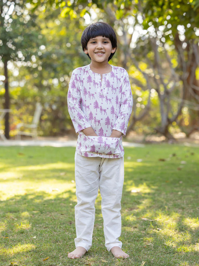 Tinselwood Kurta and Pajama Set