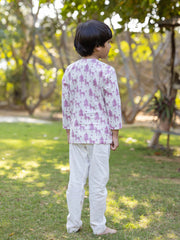 hand-block printed kurta
