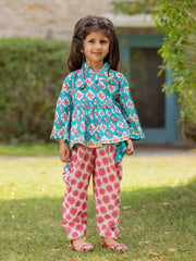 Masoom Organic Cotton Angrakha with Dhoti for Little Ones