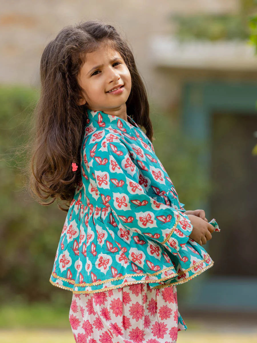 GOTS-certified dhoti set