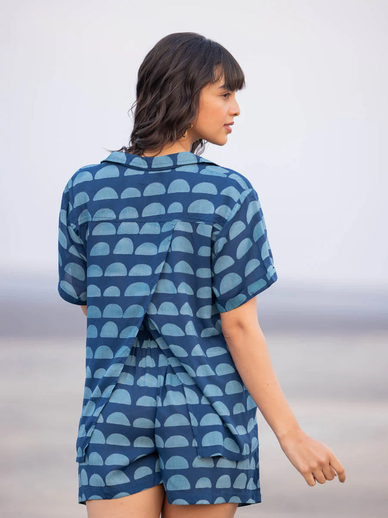 hand-printed modal set