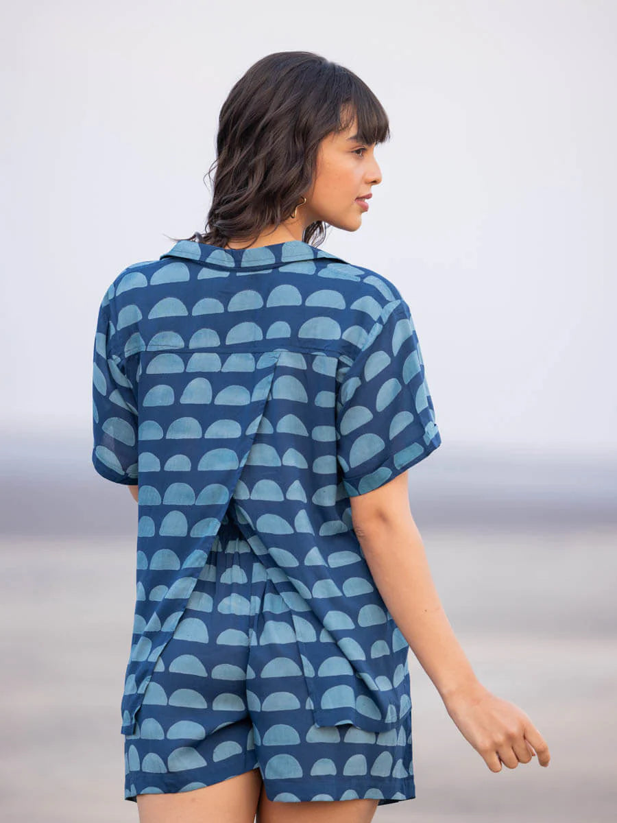 hand-printed modal set