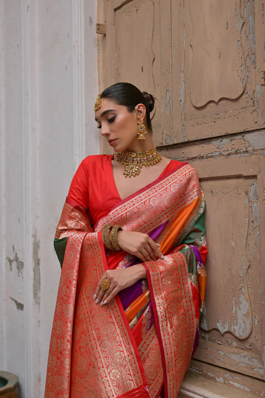 Readymade Patola saree