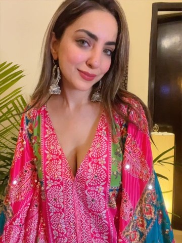 Rangrez Heritage Printed Kaftan Top
