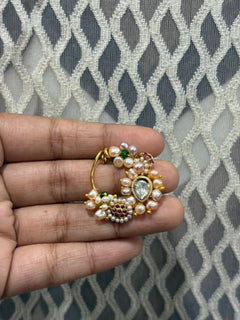 Real Pearl & Ruby Maharashtrian Paramparik Nath