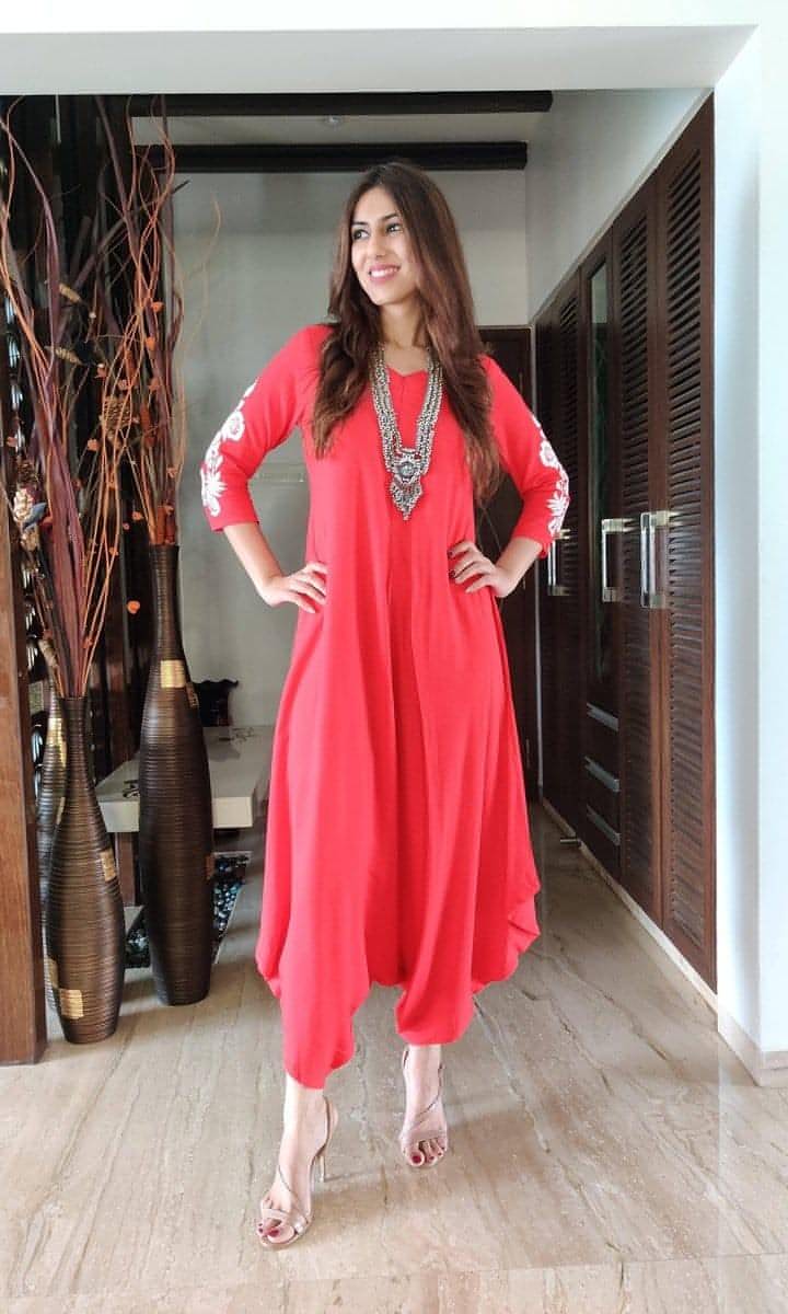 Royal Blue Embroidery Jumpsuit