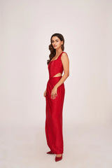 High Slit Skirt Co-ord