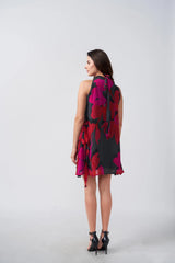 Tie-back dress