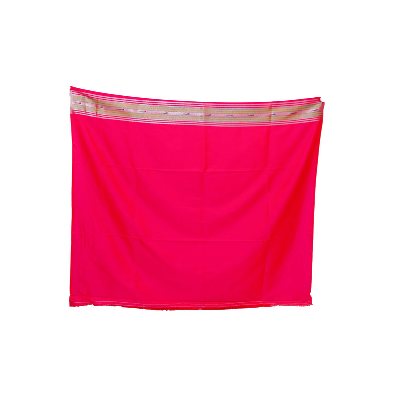 Lotus Soft Silk Paithani Saree with Multicolor Pallu