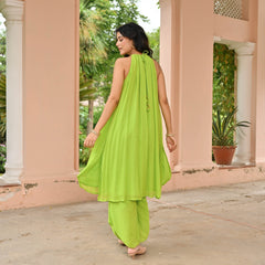Halterneck kurta