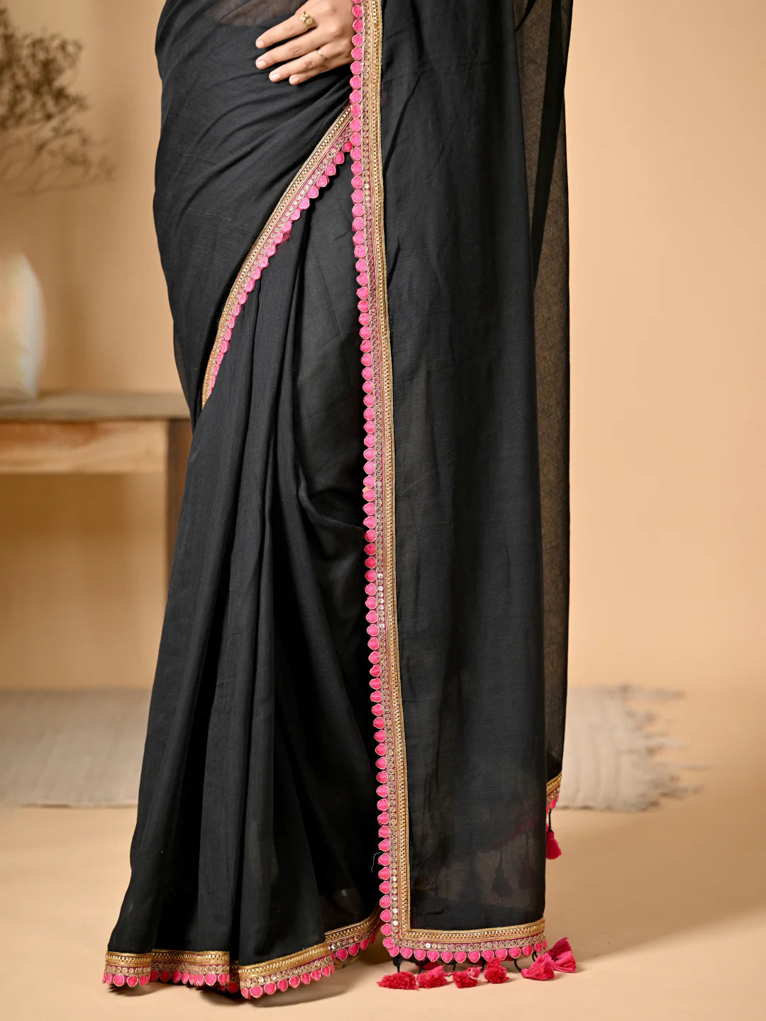 Lightweight festive saree