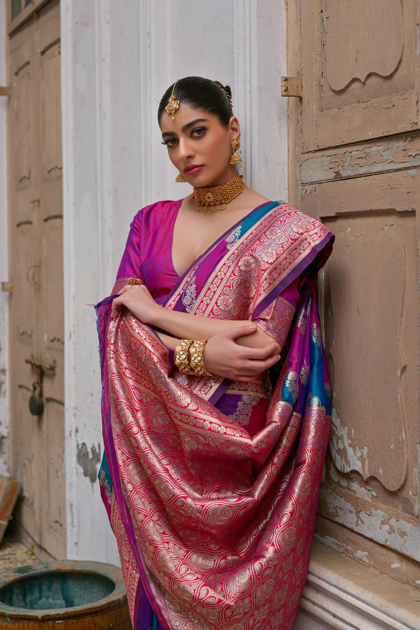 Easy-to-wear saree