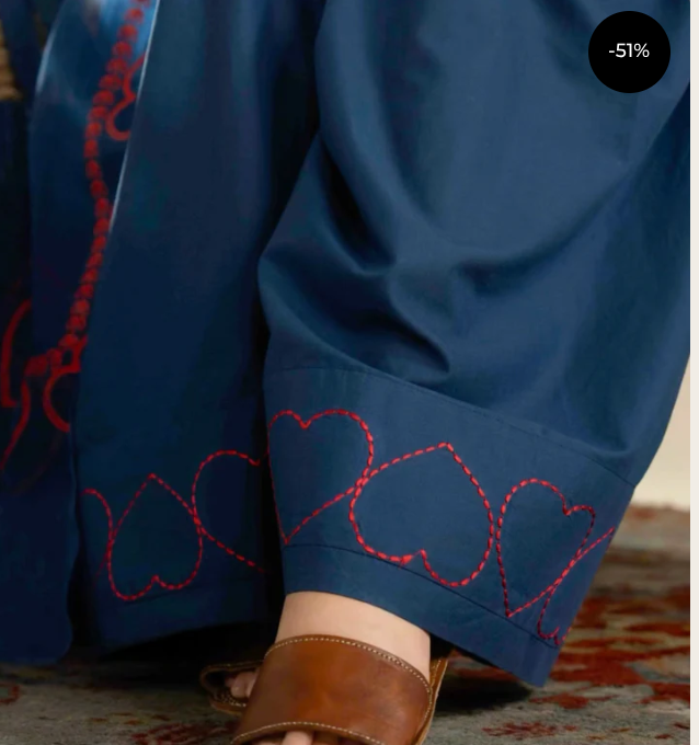 Indigo Noor Kurta Salwar Set