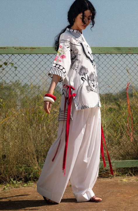 Ivory Farshi Salwar Set