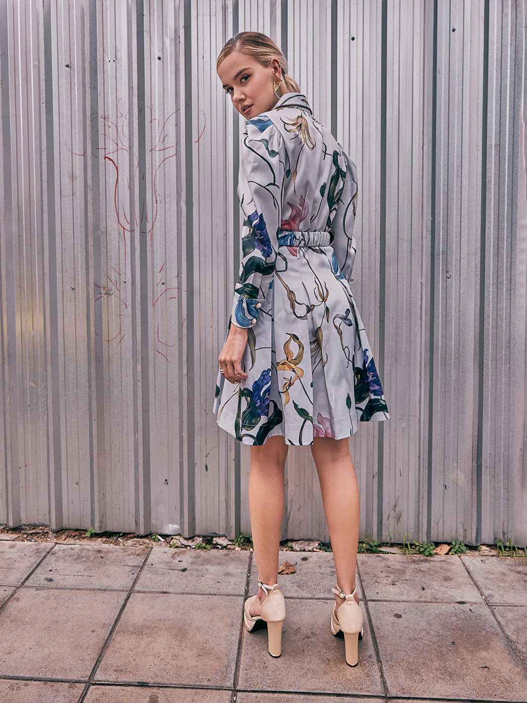 Elegant floral dress