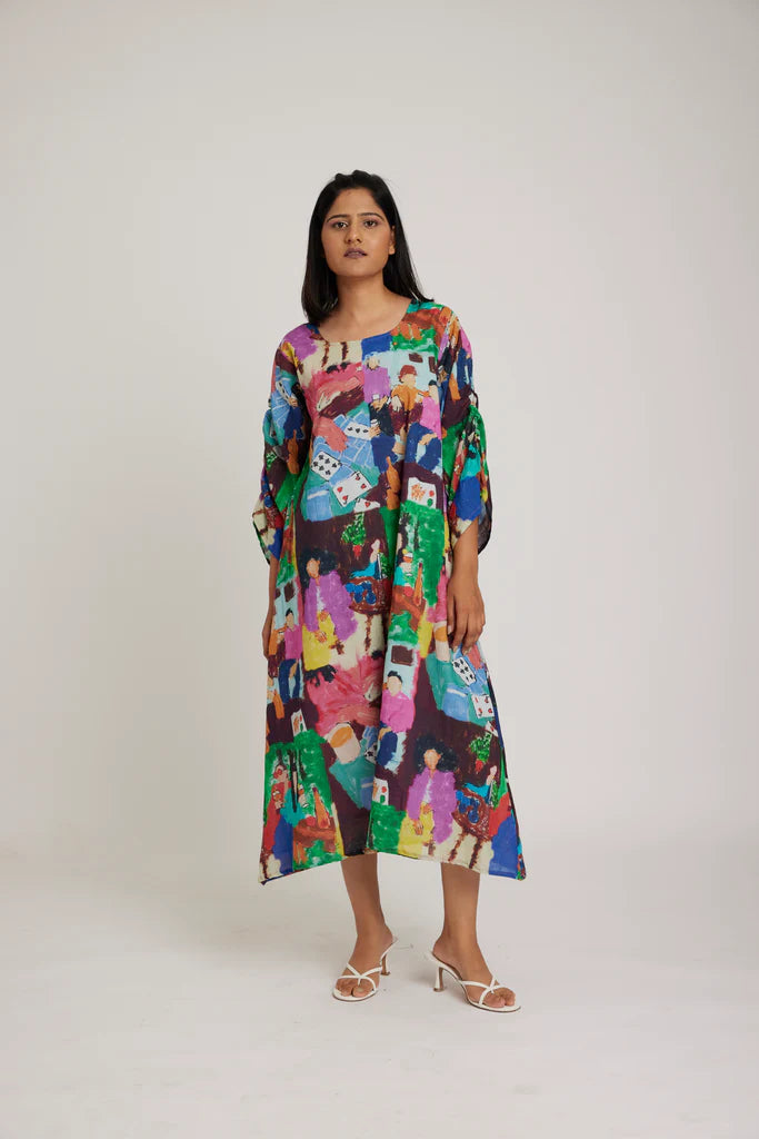 Shady Bush Midi Dress