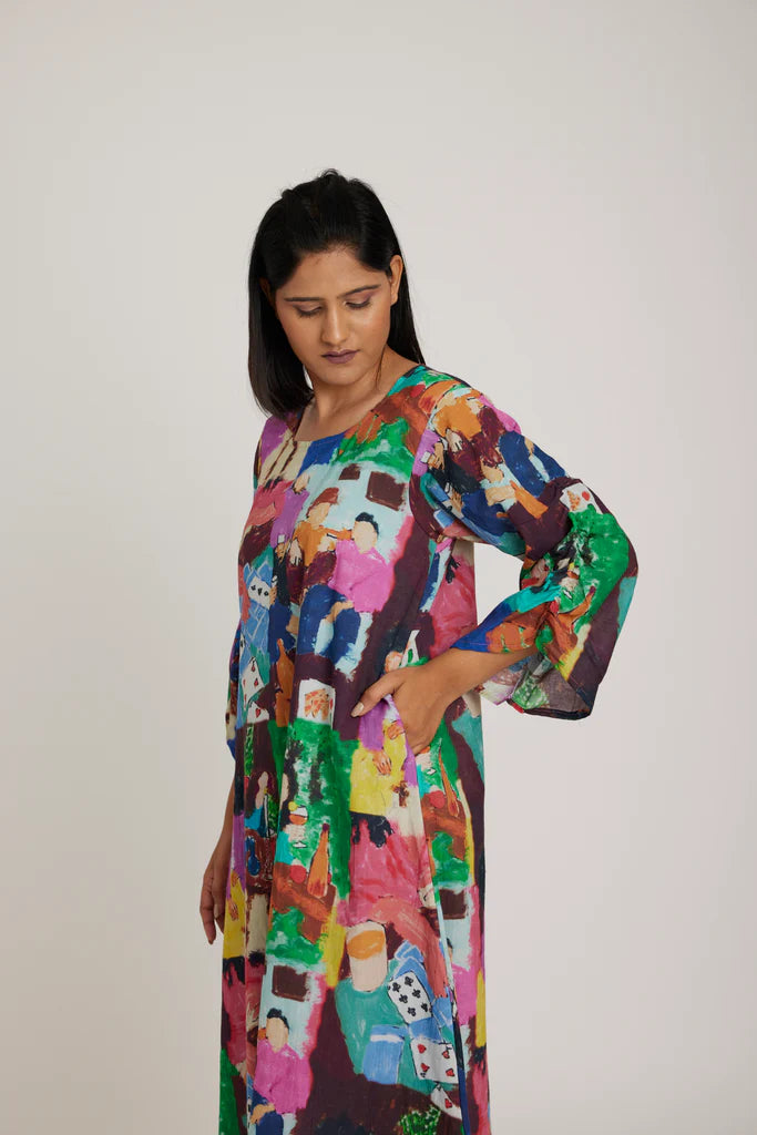 comfortable midi dress for women