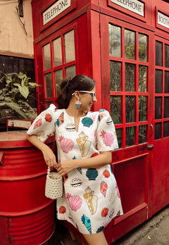 Shell Spring Dress