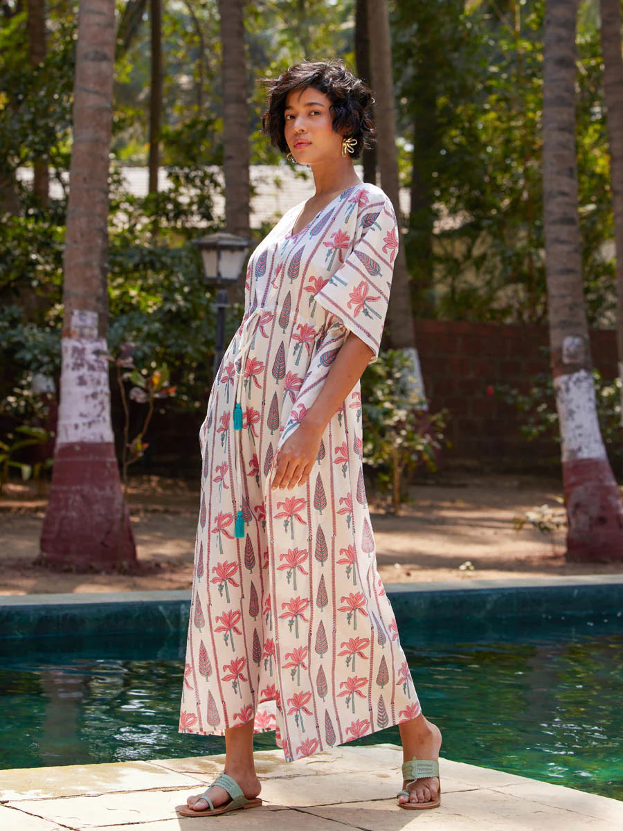 pretty pink and white