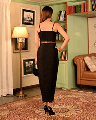 Lace-detailed shrug