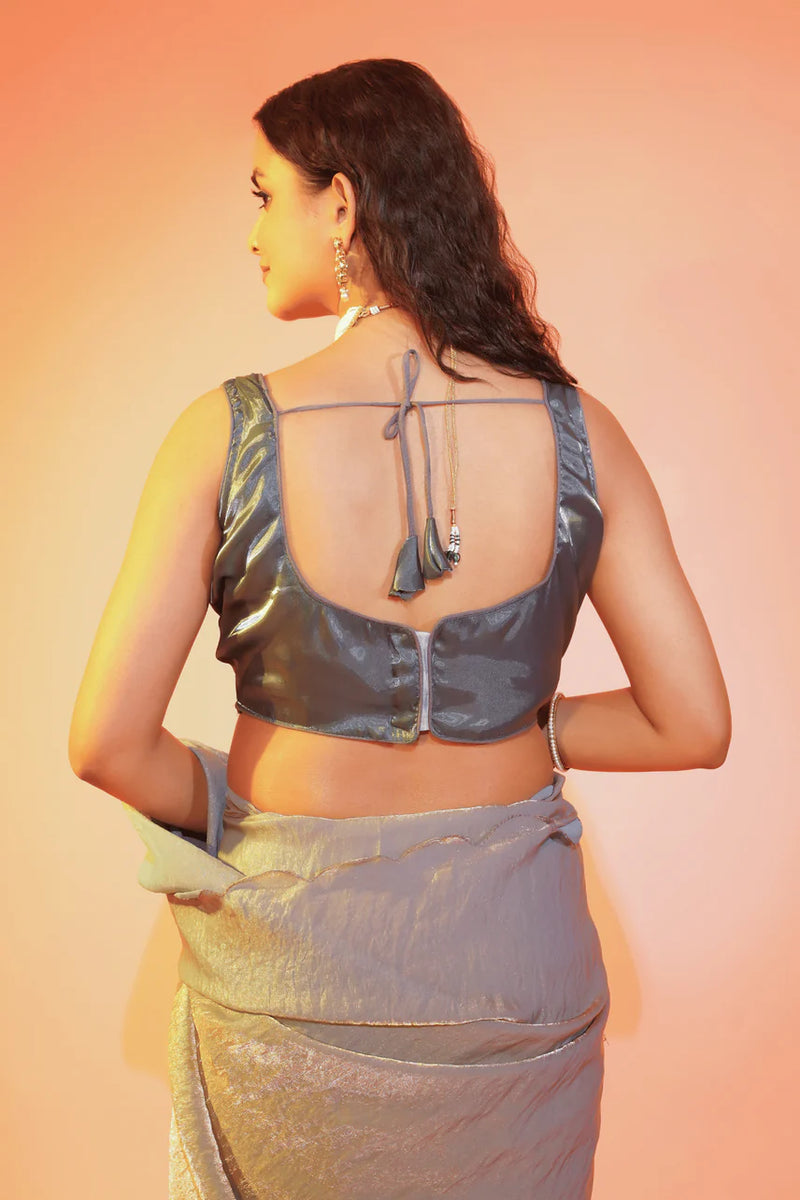 Silver Legacy Jimmy Choo Ready to Wear Saree