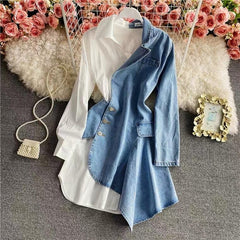Soft Denim Arnold Statement Dress