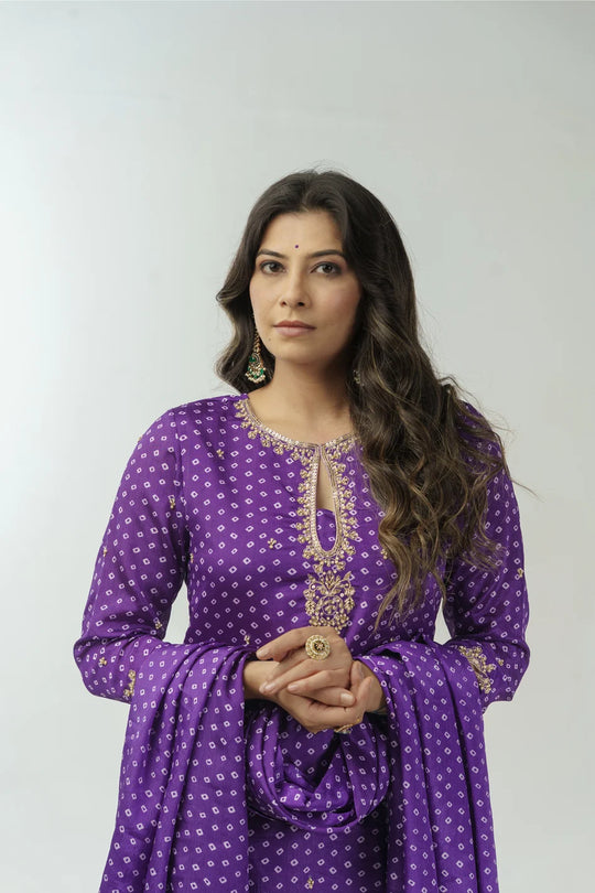 Jamuni Riwaayat Printed Suit Set