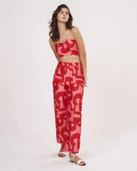 Summer Red Co-ord Set